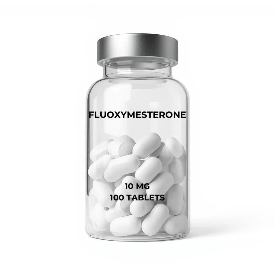 Halotestin 10mg Tablets | 100-Count | Fluoxymesterone — research compound product image
