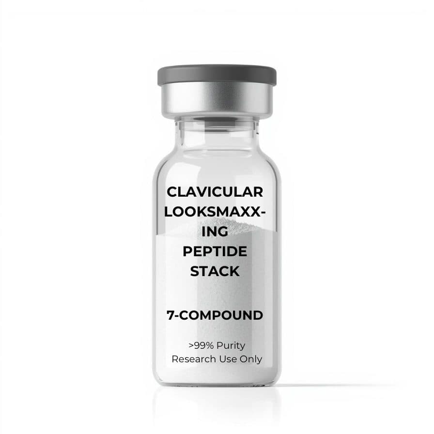 Clavicular Looksmaxxing Peptide Stack | 7-Compound | 70 Vials β research compound product image