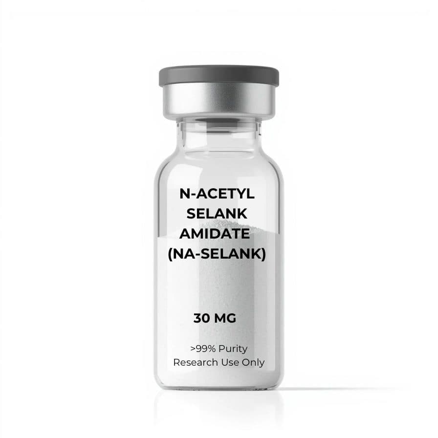 NA-Selank Amidate 30mg | 10-Vial Kit | N-Acetylated Selank Derivative β research compound product image