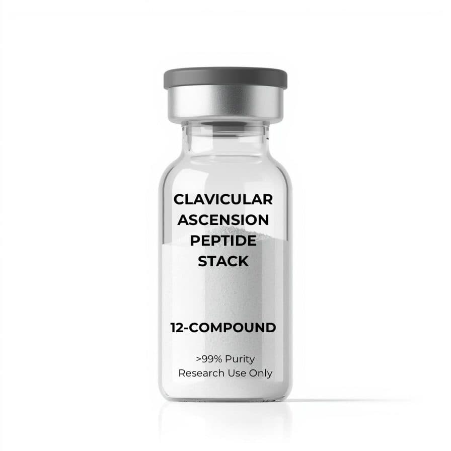 Clavicular Ascension Stack | 12-Compound | 110 Vials and 100 Tablets β research compound product image